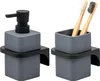 bremermann Bad-Accessoires Set SAVONA 2tlg. mit Soft-Touch Produktbild-Vorschau 1