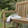 Teakholz Garten-/Balkonsitzbank - bene living - Swindon 120 Produktbild-Vorschau 11