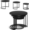 Couchtisch-Set Vicco Montreal Glas 55 x 55 cm 3 Teile, Produktbild-Vorschau 5