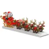 Babbo Natale con la slitta delle renne Anteprima dell’immagine prodotto 3