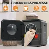 Merax Wäschetrockner 3–4,5kg, Edelstahltrommel, 830W, 5 Produktbild-Vorschau 4