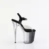 FLAMINGO-808T-1 Damen Sandale von Pleaser, Smoke-Schwarz EU Produktbild-Vorschau 5