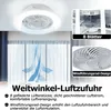 XMTECH Stropný ventilátor so svetlom a diaľkovým ovládaním Náhľad obrázku produktu 9
