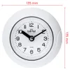 MPM-Quality Wanduhr Bathroom clock rund 135 mm Kunststoff Produktbild-Vorschau 9