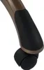A close-up view of a chair caster and part of the leg. Podgląd zdjęcia produktu
