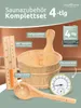 holz4home® Sauna Eimer Set I Hochwertiges Saunazubehör Produktbild-Vorschau 2