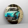 Wanduhr - Rund - Glasuhr - Auto Klassiker Kuba Havanna - Produktbild-Vorschau 4