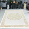 Glänzender Designerteppich mit Orientalischem Muster in Produktbild-Vorschau 1