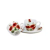 DUO FLORAL 2er-Set Espressotassen 90 ml CLASSIC POPPIES mit Produktbild-Vorschau 3