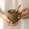 IB Laursen MYNTE Becher Rillen HAZELNUT Braun Keramik Produktbild-Vorschau 8