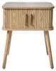 CALICOSY - Table de Chevet Vintage 2 Portes Coulissantes Voir les images du produit 1