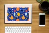 MuchoWow® Laptop Aufkleber Sticker Cover Lebensmittel - Produktbild-Vorschau 2