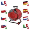 Prodlužovací kabel na bubnu 50 m / 1 zásuvka / červený / PVC / 230 V / 1,5 mm2 Produktbild-Vorschau