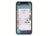 A smartphone screen displaying a smart home app interface for controlling room settings. Produktbild-Vorschau