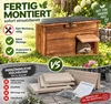 Igelhaus XXL 45x32x27 cm, Igelhaus aus Tannenholz mit Produktbild-Vorschau 4