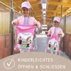 HECKBO Pferde Turnbeutel für Mädchen | Sportbeutel mit Produktbild-Vorschau 3