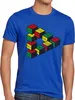 style3 Vintage Würfel Herren T-Shirt sheldon, Größe:4XL, Produktbild-Vorschau 1