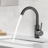 Waschtischarmatur 360° Drehbar Schwarz, Bleifrei Kalt Warm, Produktbild-Vorschau 2