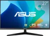 A computer monitor displaying a colorful abstract background with brand logo and feature callouts. Produktbild-Vorschau