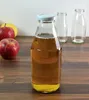 gouveo 6er Set Saftflasche 500 ml mit Schraub-Deckel weiß - Produktbild-Vorschau 6