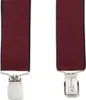 Bretelle larghe 3,5 cm a forma di Y bordeaux Anteprima dell’immagine prodotto 2