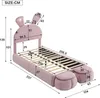 MODFU Kinderbett Polsterbett 90×200 mit LED und Produktbild-Vorschau 7