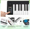 COSTWAY 88 keyboard digitální klávesy skládací, dětské Náhled obrázku produktu 2