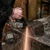 Smerigliatrice angolare 850W 125mm + 10 dischi BESTEN Anteprima dell’immagine prodotto 2