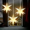 3D Weihnachtsstern 12 cm mit Timer - weiß - Deko Produktbild-Vorschau 7