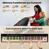 COSTWAY 88-Tasten Keyboard Piano, Faltbares Klavier, Produktbild-Vorschau 3