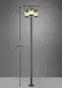 TRIO-Leuchten Pfosten CAVADO DH 44.60x220 cm grau Produktbild-Vorschau 14
