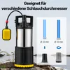 Wiltec Tauchpumpe mit Schwimmerschalter 1200 W, Produktbild-Vorschau 4