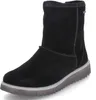 A black boot on a white background. Produktbild-Vorschau