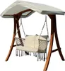 Design Hollywood Schaukel mit Sitzbank Waikiki aus Holz Produktbild-Vorschau 1