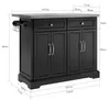 SoBuy Carrello cucina Mobile contenitore con 2 ante Piano Anteprima dell’immagine prodotto 3