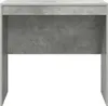 vidaXL Písací stôl betónová sivá 80 x 50 x 76 cm Náhľad obrázku produktu 3