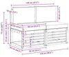 "SALE 2026"2 Stück Outdoor Mittelsofa/Couchgarnitur - Produktbild-Vorschau 7