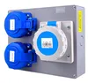 Steckdosenverteiler 2X Schuko 230V + CEE 16A 3-polig, Produktbild-Vorschau 4