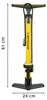 Dunlop Fahrradpumpe mit Manometer und Fahrrad Reparaturset Produktbild-Vorschau 2