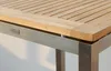 ALEOS. Edelstahl Teak Bartisch 60x60 cm Holztisch Stehtisch Produktbild-Vorschau 6