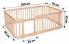 AIORBER Baby Laufgitter 90x200 cm, Modulares Schutzgitter Produktbild-Vorschau 6