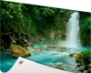 Gartenposter - 120x80 cm - Wasserfall Rio Celeste  - Produktbild-Vorschau 1