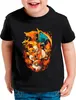 BaumwolleCloud Fire Fury Kinder T-Shirt monster game online Produktbild-Vorschau 1