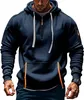 ASKSA Herren Hoodie Basic Jogging Sport Hoodie Kordelzug Produktbild-Vorschau 3