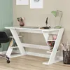 Skye Decor, Lungo - White, Schreibtische, Weiß, Spanplatte, Produktbild-Vorschau 3