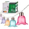 A product box for LED solar string lights with a string of lights in the foreground. Produktbild-Vorschau