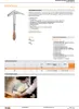 Picard marteau d'ardoise, droit, taille XL 700 g, 207 R Voir les images du produit 10