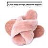Zapatillas de casa para mujer, de felpa, para invierno, Vista previa de la imagen del producto 3