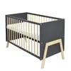 Baby-Delux Babybett Kinderbett 60x120 Juna anthrazit Produktbild-Vorschau 3