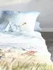 Irisette Wave Mako-Satin Bettwäsche 135x200 Strand Meer Produktbild-Vorschau 5